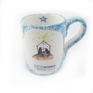 Tazza natività in ceramica artigianale